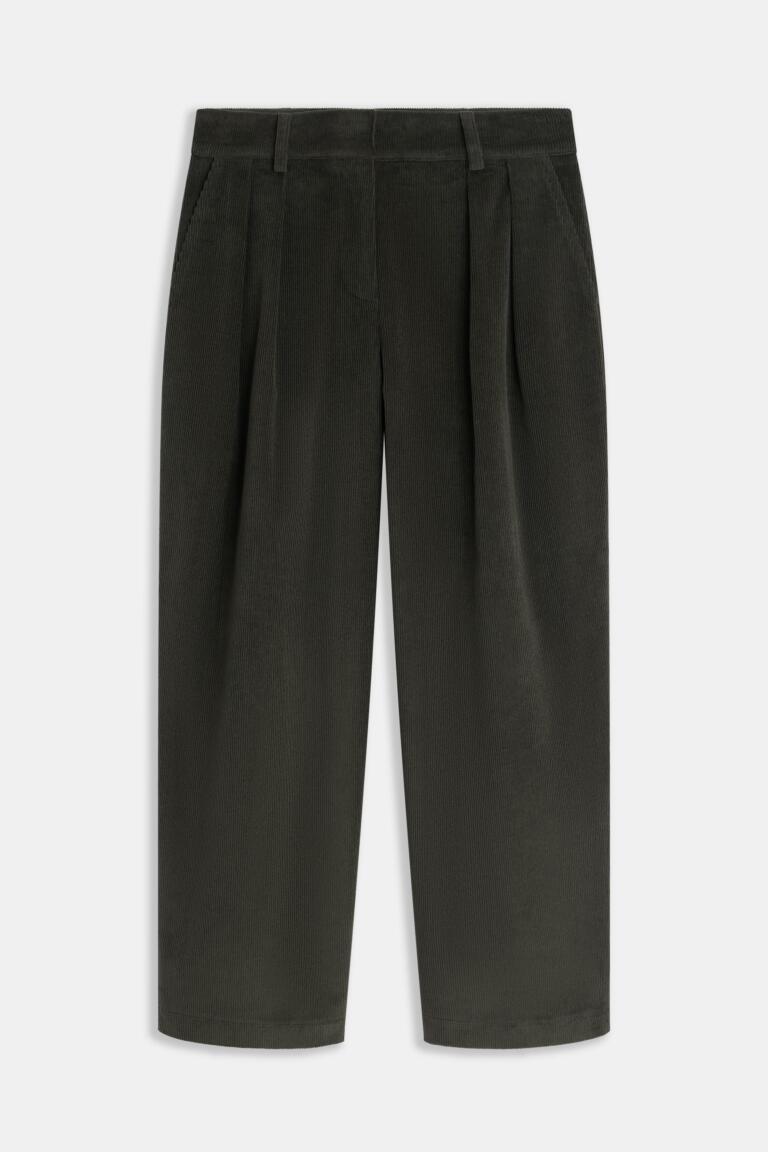PALMIRA CORDUROY PANTS - KAKI