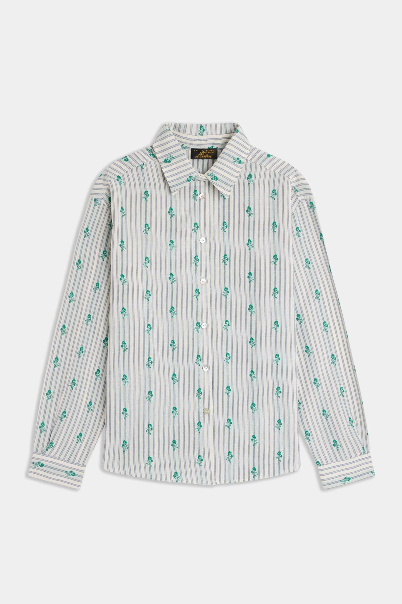 CELESTA – CHEMISE EN JACQUARD