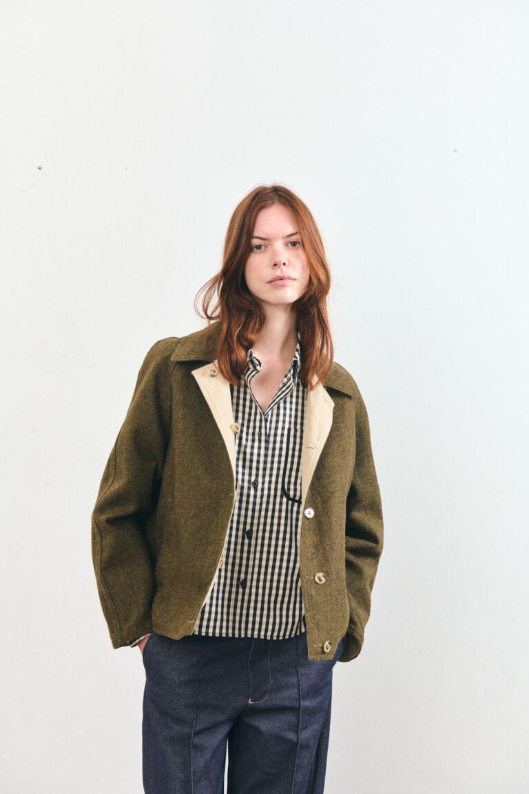 MELVIN - TRENCH COURT RÉVERSIBLE - BEIGE, seconde vue