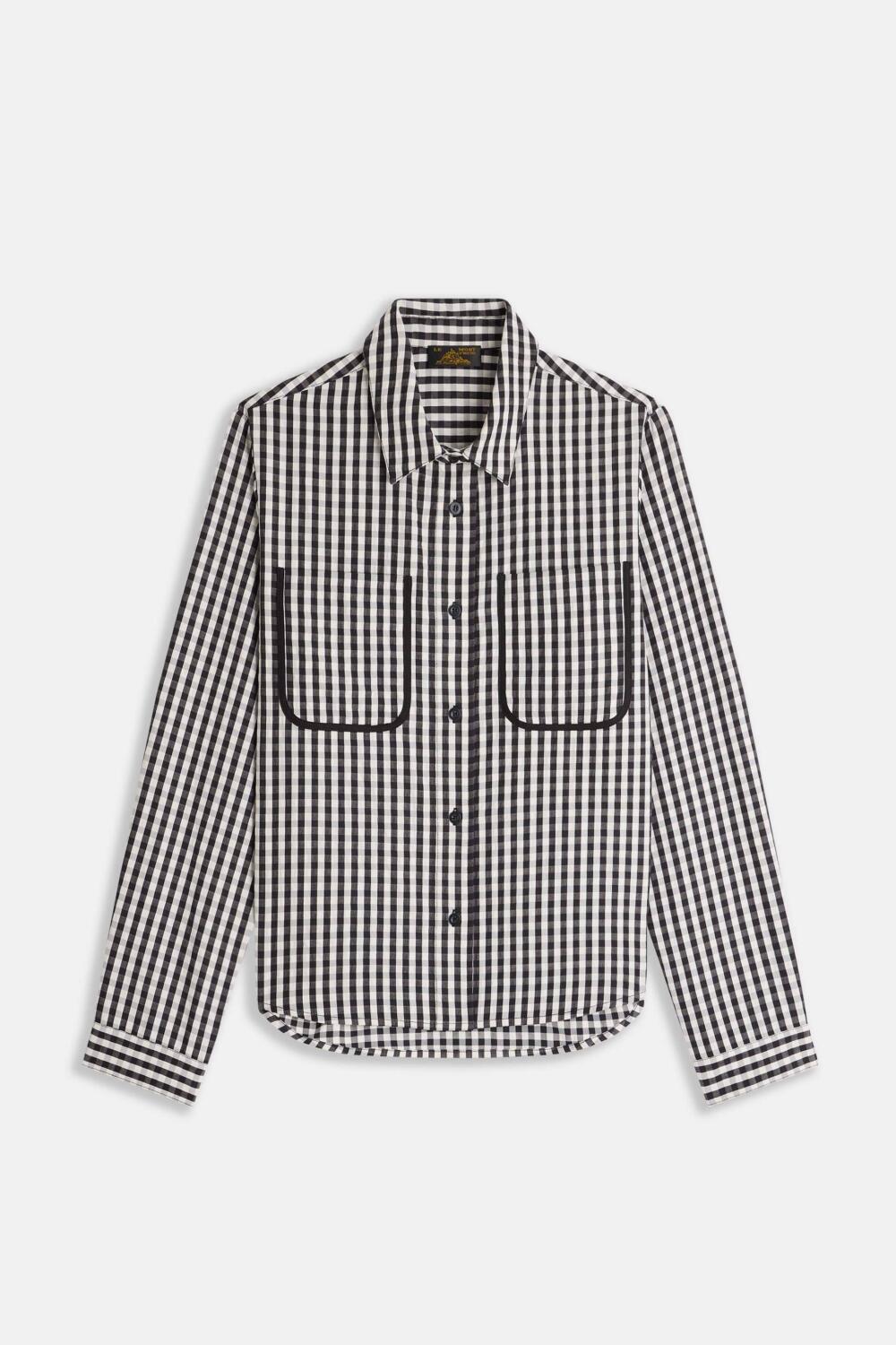 CIBONEY - CHEMISE VICHY - 34, NOIR