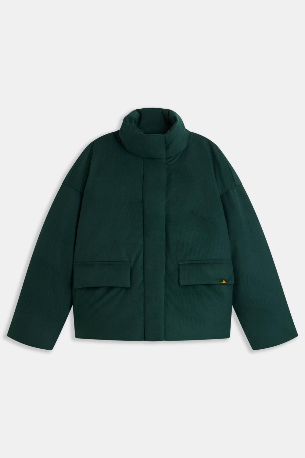 MORGA - VESTE MATELASSÉE - XS, VERT FORET