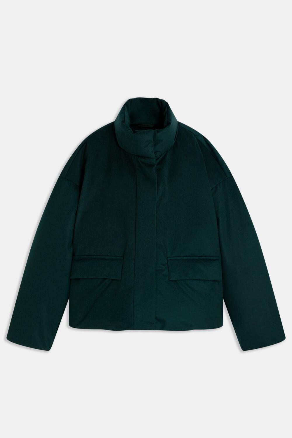 MORGA - QUILTED JACKET - XS, FOREST