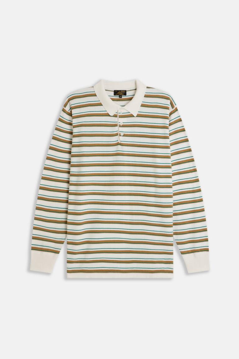 TELIM-STRIPED POLO SHIRT - OFFWHITE, seconde vue