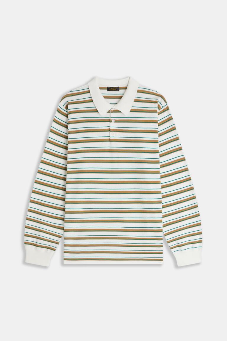 TELIM-STRIPED POLO - ECRU, seconde vue