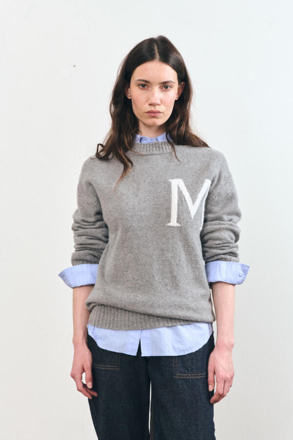 SOBIN-CASHMERE WOOL SWEATER