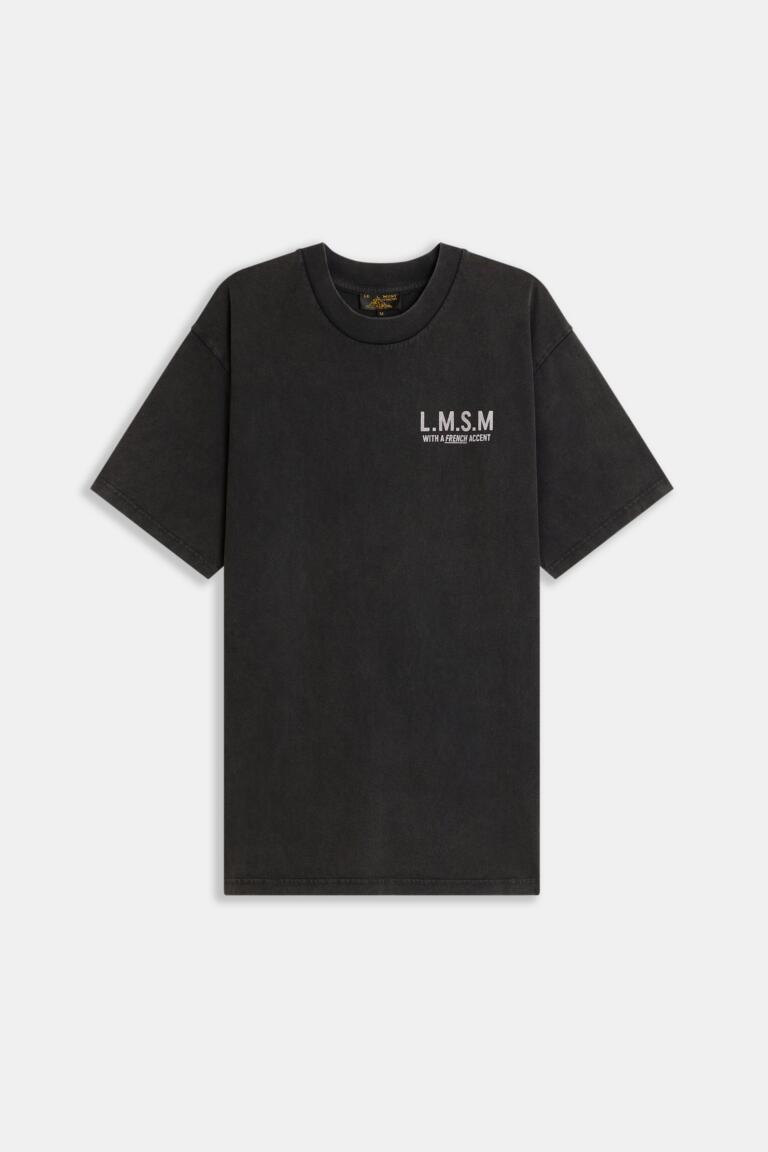 TITIEN-PRINTED T-SHIRT - BLACK