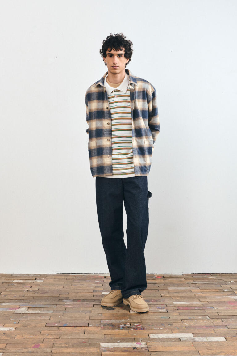 Pageas - Pantalon en denim style carpenter - DENIM, seconde vue