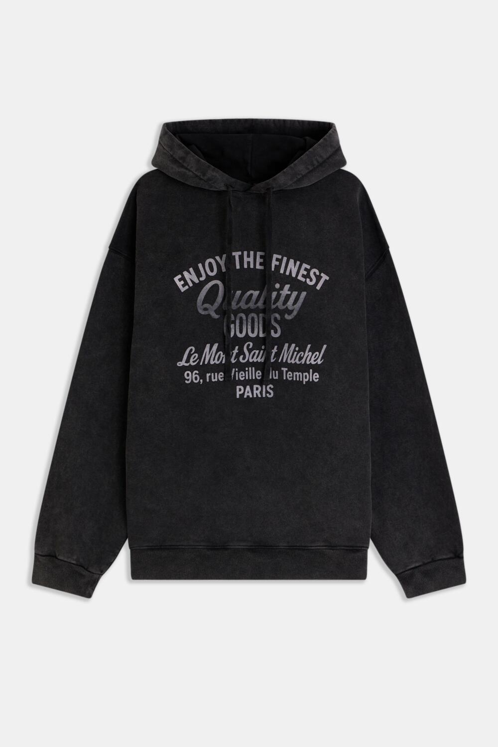 THUAN - SWEAT À CAPUCHE - XL, NOIR