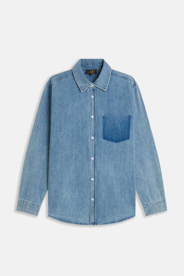 COLIO - DENIM SHIRT - bleach