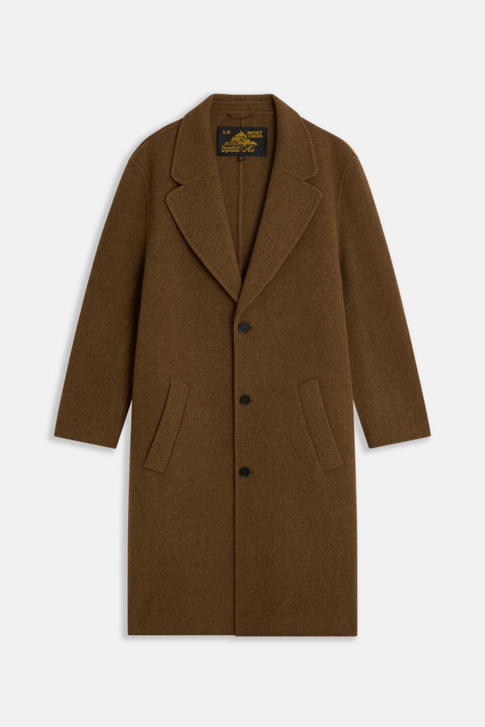 MANSO - WOOL COAT - XS, BROWN
