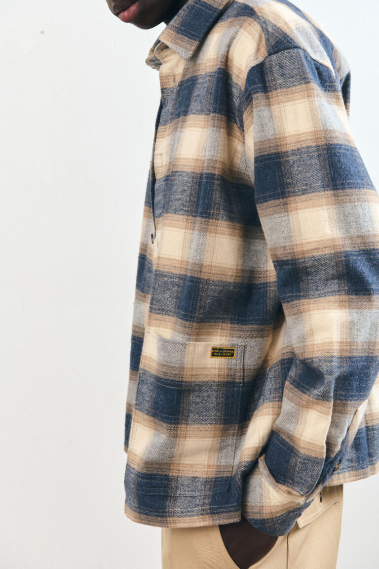 COUNTRY - OVERSHIRT - BLUE, seconde vue