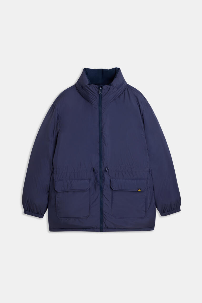 MAELO REVERSIBLE PADDED JACKET - NAVY