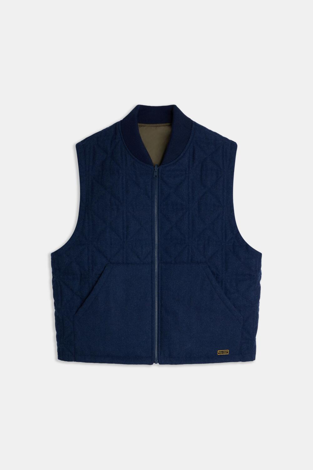 VAGRAM REVERSIBLE JACKET - XXL, NAVY