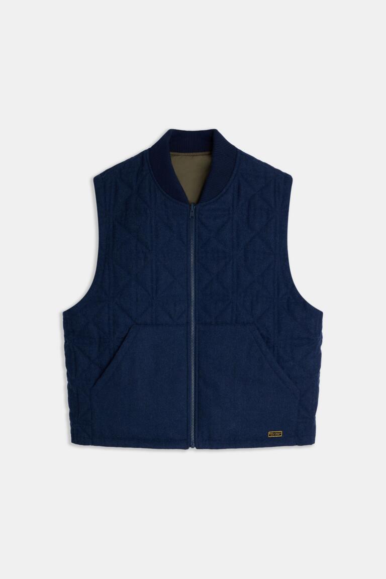 VAGRAM REVERSIBLE JACKET - NAVY