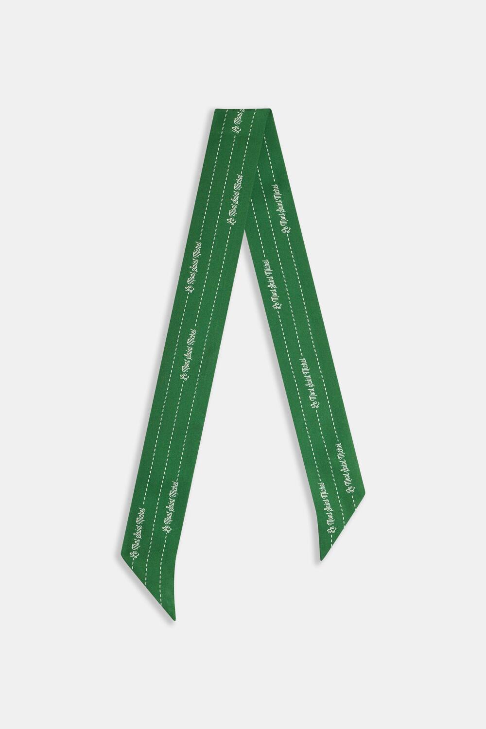 ADELAIDE - SILK SCARF - TU, GREEN