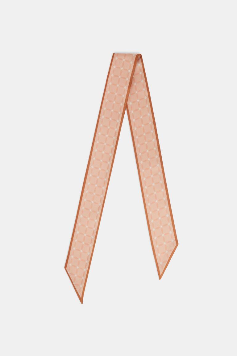 ADELAIDE - FOULARD EN SOIE - ROSE
