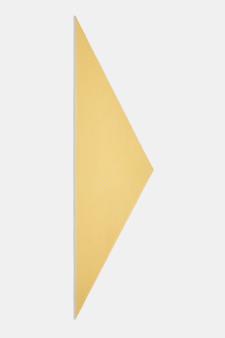 ANSEL - JACQUARD SCARF - YELLOW, seconde vue